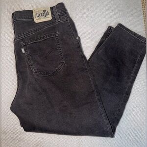 Levi's Mom Gray Relaxed Jeans